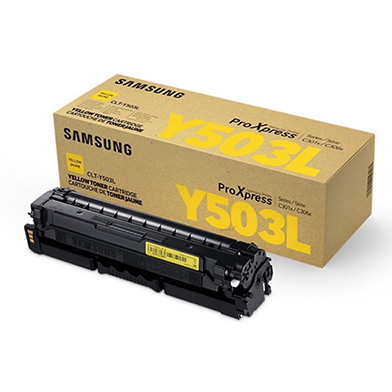 Samsung SU493A CLT-Y503L High Yield Yellow Toner Cartridge (5,000 Pages)